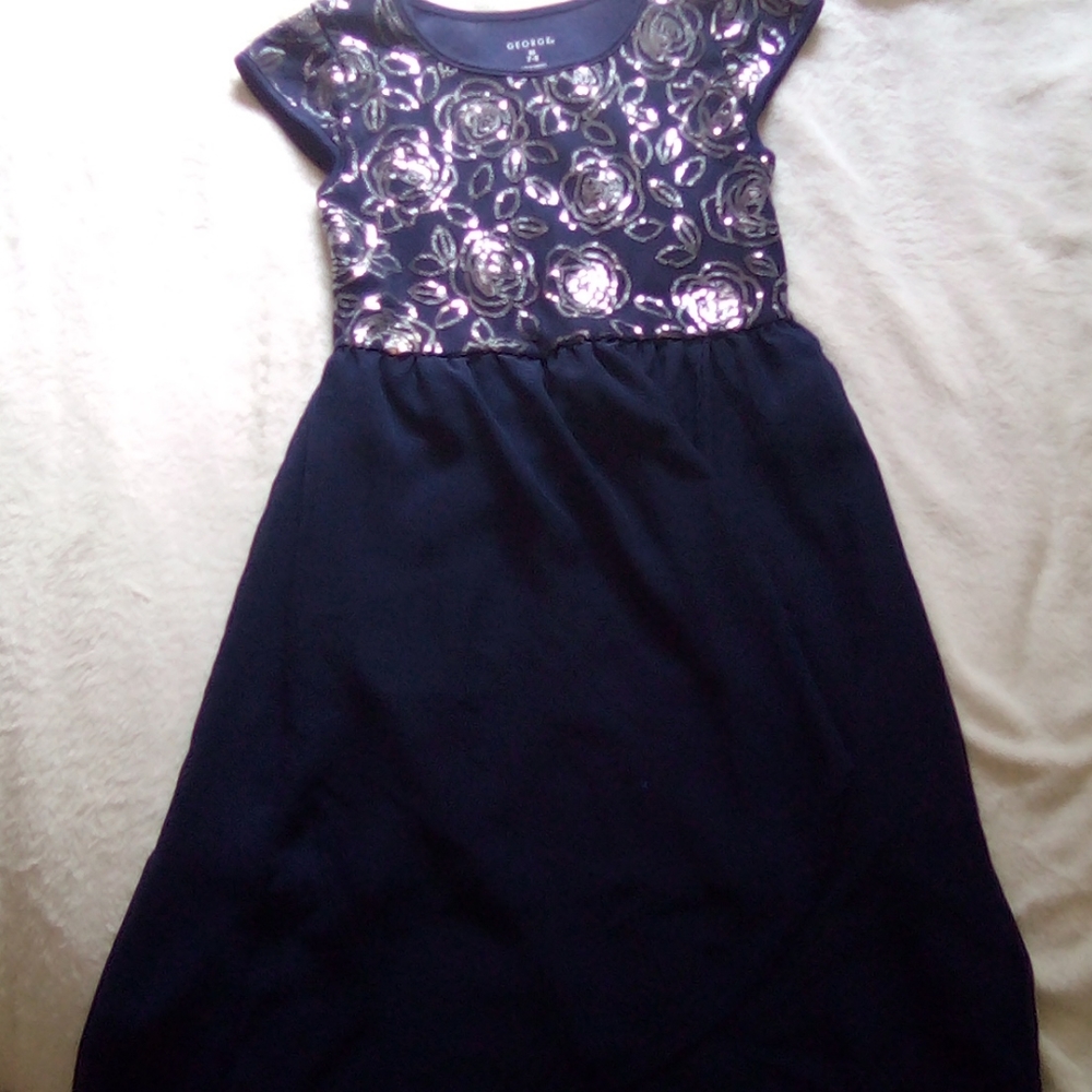 Navy blue dress